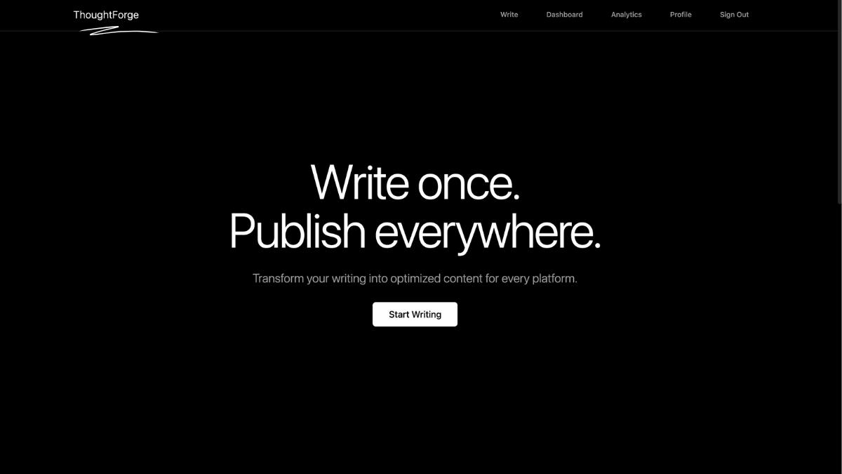 ThoughtForge